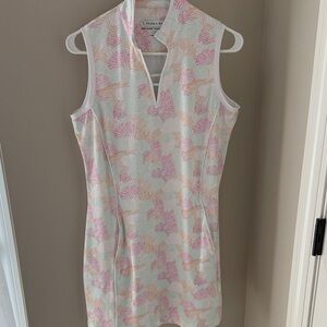 Pebble Beach Pastel Patterned Golf Dress